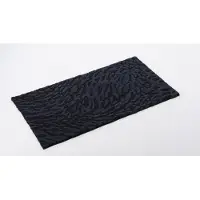Abyss & Habidecor Badematte Flow Black-70 x 120 cm