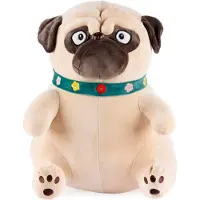 Steeps Gustaw Mops Hund Max Teddybär Groß XXL (beige, 40cm) - Plüschbär, Kuschelbär XXL Plüschtier, Plüschtier Kuscheltier Teddy Bear