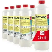 BAYZID 24x 1 kg pH Heber flüssig