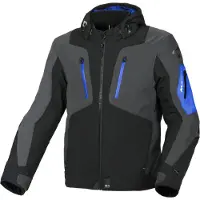 Macna Angle Schwarz Blau s Textile Waterproof Jacke Größe 3XL