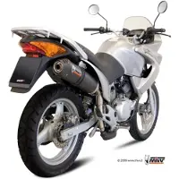 MIVV Oval Honda Xl 125 Varadero 2007-11 H.044.l3c Homologierter Slip On Schalldämpfer