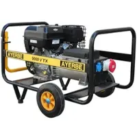 MAESTRO FERRETERO Benzin Stromerzeuger 9000 W TX dreiphasig mit Elektrostart und Vanguard Motor