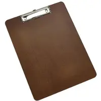 Genware Wooden Menu Clipboard A4 24x32x0,6 Cm
