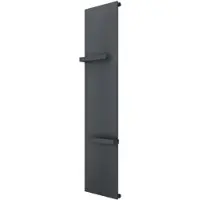 Glasdeals Badheizkörper LIANO in 160 x 45 cm (Mittelanschluss, grau)