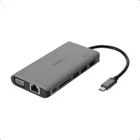 Deltaco USBC-HDMI18 notebook dock/port replicator Wired USB 3.2 Gen 2 (3.1 Gen 2) Type-C Black
