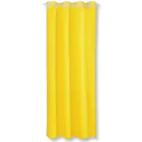 Bestgoodies Dekoschal Ellen Ösen Blickdicht 2er Pack - 140x245 cm Gelb