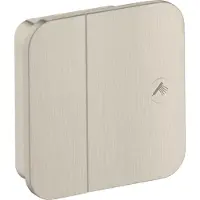 Hansgrohe Abstellventil AXOR ONE DN 15, Unterputz brushed nickel brushed nickel