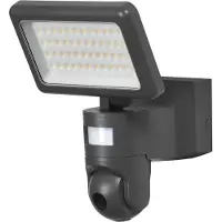 Ledvance 00217624, Wandbeleuchtung für den Außenbereich, WLAN, Grau, Aluminium, Warmweiß, 3000 K