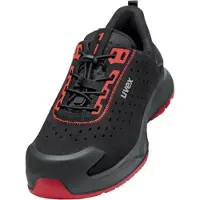 Uvex 1 x-craft Sicherheitsschuh Halbschuhe S1 PL, schwarz schwarz 44