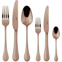 Sambonet Royal Edelstahl/PVD Kupfer Besteck 36tlg.Vh. S0199-S00018-S0044 52763C83
