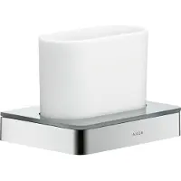 Hansgrohe AXOR Universal Softsquare Zahnputzbecher, Chrom