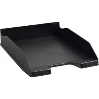 Exacompta 113014D 6x Briefablage COMBO MIDI, Kollektion ECOBlack - Schwarz