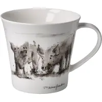Goebel Coffee-/Tea Mug Peter Schnellhardt - Schwein gehabt!, Tasse, Becher, Fine Bone China, Bunt, 350 ml, 26500311