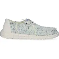 HEY DUDE Damen Wendy Stretch Speckle Freizeitschuh White/Multi 42