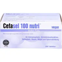 Cefak KG Cefasel 100 Nutri Selen-Tabs 200 St