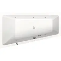 Duravit Whirlwanne No. 1 170x1000cm, 210 l, EB-Vers, 1 RS li, we.