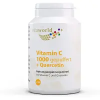 Vitaworld Vitamin C 1000 gepuffert + Quercetin Tabletten, 120 St. Tabletten
