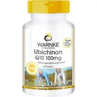 Warnke Vitalstoffe GmbH WARNKE Ubichinon Q10 100 mg Kapseln, 60 St. Kapseln