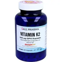 Hecht Pharma GmbH Geschäftsbereich Handelsware Vitamin K2 100 µg GPH Kapseln 120 St