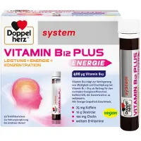 Doppelherz Vitamin B12 Plus system Trinkampullen, 750 ml