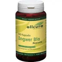 Allcura Ingwer BIO Kapseln 90 St