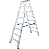 Krause Alu-Stufendoppelleiter, 16 Stufen