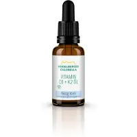 Heidelberger Chlorella GmbH Vitamin D3+k2 Öl Tropfen zum Einnehmen 30 ml