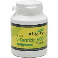 Allcura L-Carnitin Kapseln 500 60 St