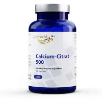 Vitaworld Calcium-Citrat 500 Kapseln, 120 St. Kapseln