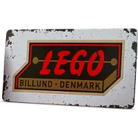 LEGO Classic 5007016 Retro-style metal sign