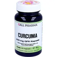 Hecht Pharma GmbH Geschäftsbereich Handelsware GALL PHARMA Curcuma 200 mg GPH Kapseln, 60 St. Kapseln