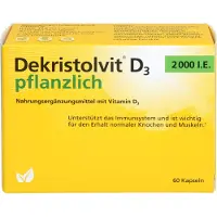 Trommsdorff GmbH & Co. KG Dekristolvit D3 2000 I.E. pflanzlich Kap 60 St