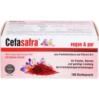 Cefak KG Cefasafra mit Safran-Extrakt Kapseln, 100 St. Kapseln