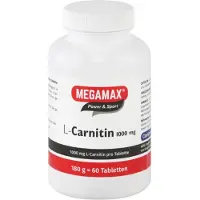 MEGAMAX L-Carnitin 1000 mg Tabletten 60 St