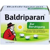 Baldriparan zur Beruhigung überzogene Tabletten 120 St Überzogene