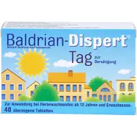 Baldrian-Dispert Baldrian Dispert Tag überzogene Tabletten 40 St Überzogene