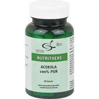 11 A Nutritheke GmbH Acerola 100% PUR Bio 60 St Kapseln