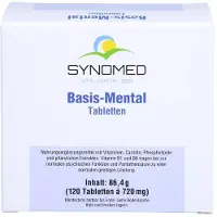 SYNOMED Basis-Mental Tabletten für eine normale psychische Funktion, 120 St. Tabletten