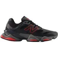 New Balance Herren Low-Top-Sneaker Modell U90606LE Schwarz/Fire Cracker