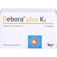 Köhler Pharma GmbH Debora plus K2 , 60 St. Kapseln