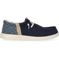HeyDude Halbschuhe Herren Wally Funk Blau Nylon