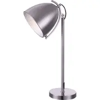 Globo Lighting Globo Jackson Tischleuchte Nickel matt, 1xE27; 15130T