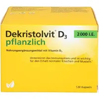 Dekristolvit D3 2000 I.e. pflanzlich Kapseln 120 St