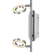 Globo Lighting Globo Orell LED Strahler Chrom, 2xLED; 56107-2