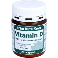 Hirundo Products The Nutri Store Vitamin D 5600 IE Wochendepot Kapseln, 26 St. Kapseln