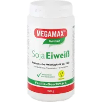 MEGAMAX Soja Eiweiss Vanille VEGAN 400 g