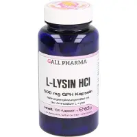 Hecht Pharma GmbH Geschäftsbereich Handelsware GALL PHARMA L-Lysin HCl 500 mg GPH Kapseln, 100 St. Kapseln