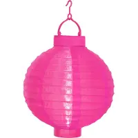 Best Season LED-Solarlampion, 1 cool light LED, ca. 30 x 20 cm Farbe pink, mit Solarpanel, incl. Akku, ,outd., 479-17