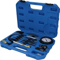 BRILLIANT TOOLS Kompressionstester-Satz für Diesel Motoren, 15-tlg.