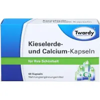 Astrid Twardy GmbH Twardy Kieselerde- und Calcium-Kapseln für Ihre Schönheit, 60 St. Kapseln